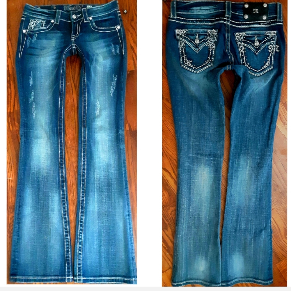 Miss Me Jeans Easy Boot Cut Size 25 NWT - Picture 3 of 16